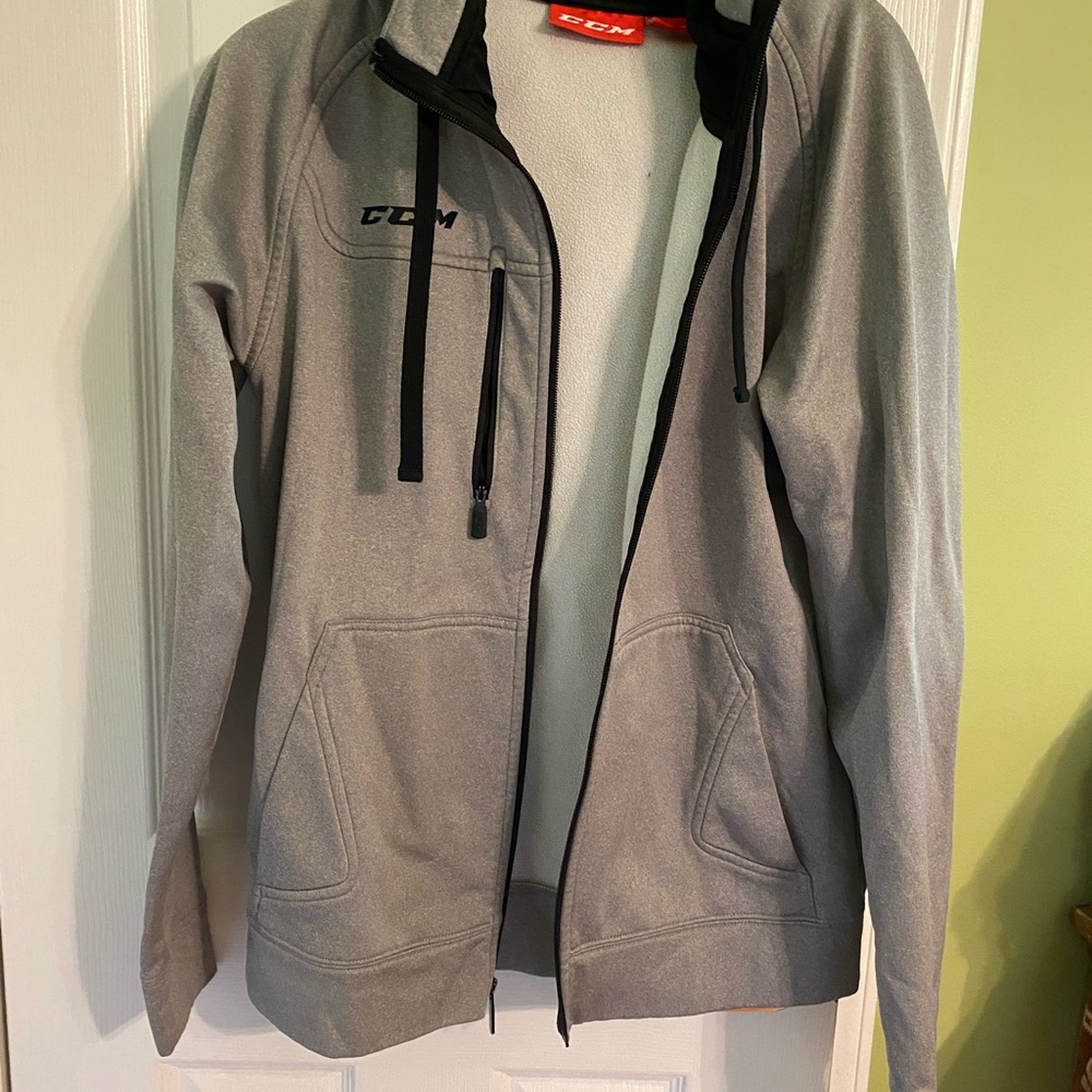 CCM Light Gray Performance Jacket